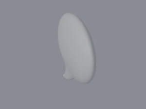 Speech Bubble 3D Model