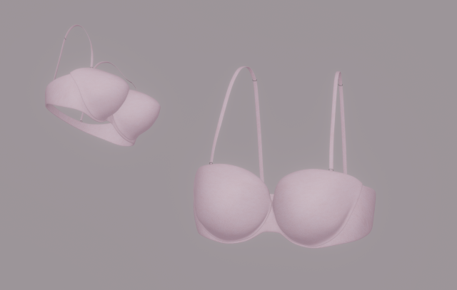 Bra 3D Model .c4d .max .obj .3ds .fbx .stl .blend 