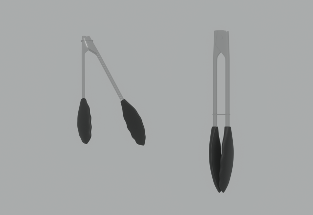 Tongs 3D Модель .c4d .max .obj .3ds .fbx .stl .blend