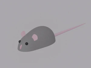 Toy Mouse 3D Model