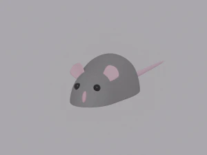 Toy Mouse 3D Model