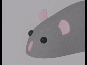 Toy Mouse 3D Model