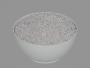 Rice Bowl 3D Model