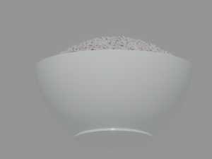 Rice Bowl 3D Model