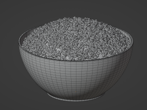 Rice Bowl 3D Model