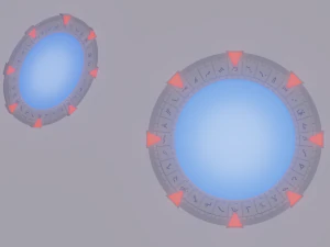 Звездные врата 3D Модель