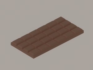 Chocolate Bar 3D Model