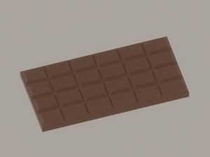 Chocolate Bar 3D Model