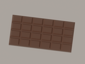 Chocolate Bar 3D Model