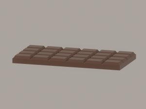 Chocolate Bar 3D Model