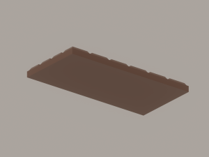 Chocolate Bar 3D Model