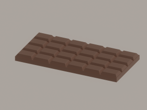 Chocolate Bar 3D Model