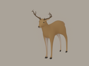Deer 3D Model