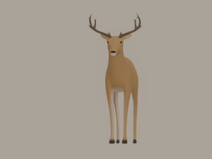 Deer 3D Model