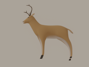 Deer 3D Model