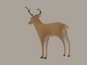 Deer 3D Model