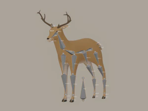 Cervo Modelo 3D