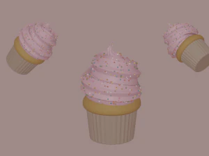 カップケーキ 3Dモデル