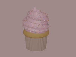 Cupcake Model 3D
