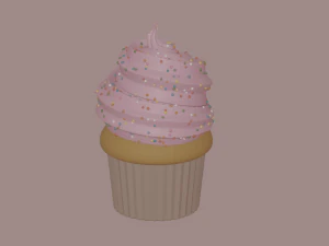 Cupcake 3D Model