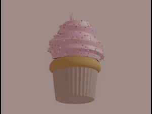 Cupcake 3D Model