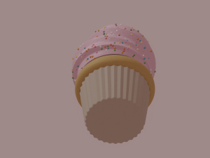 Cupcake Model 3D