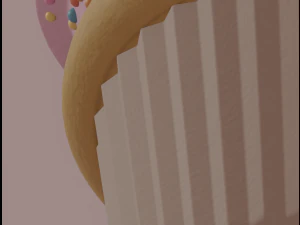 Cupcake 3D Model