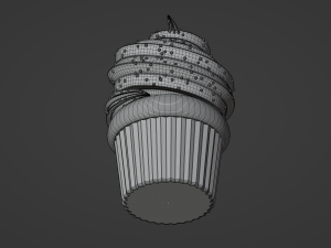 Cupcake Model 3D
