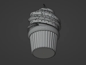 Cupcake 3D Model