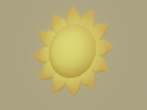 Sun 3D Model