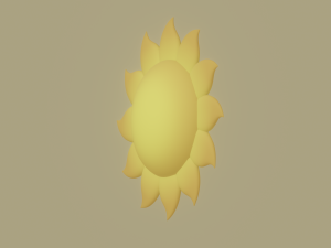 Sun Model 3D
