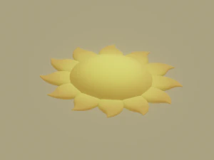 Sun 3D Model