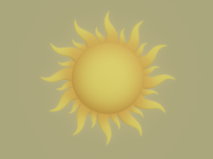 Sun 3D Модель