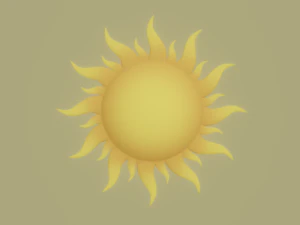 Sun 3D Model