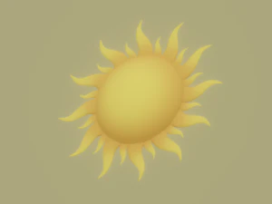 Sun 3D Model