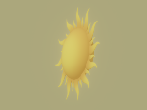 Sun 3D Модель