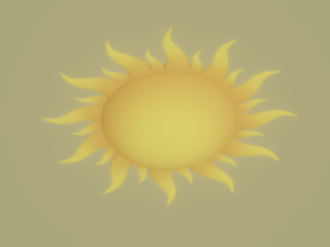 Sun 3D Модель