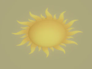 Sun 3D Model