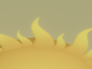 Sun 3D Модель