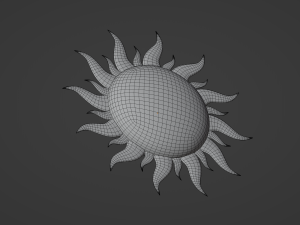 Sun 3D Модель