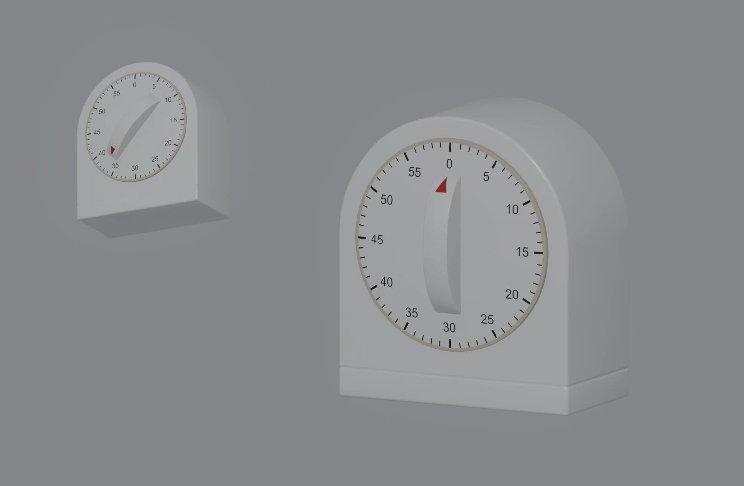 Kitchen Timer 3D Model .c4d .max .obj .3ds .fbx .stl .blend 
