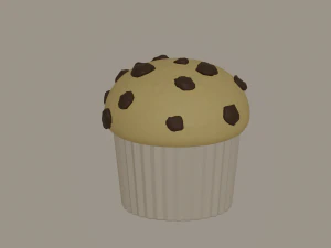 Muffin 3D Model