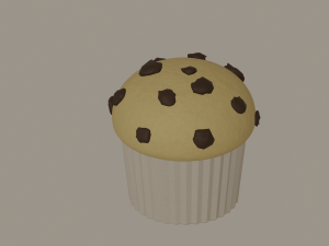 Muffin 3Dモデル