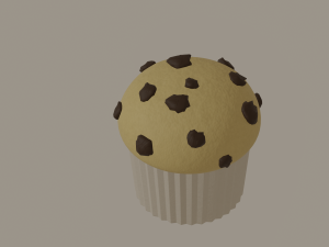 Muffin 3Dモデル
