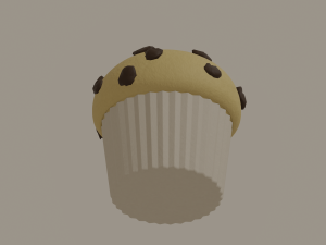 Muffin 3Dモデル