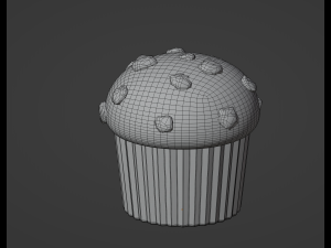Muffin 3Dモデル