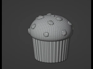 Muffin 3D Model