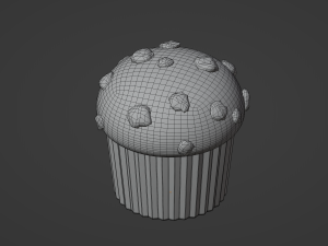 Muffin 3Dモデル
