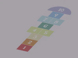 Hopscotch 3D Model