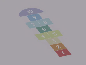 Hopscotch 3D Model